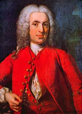 Portrait of Carolus Linnaeus, unknow artist